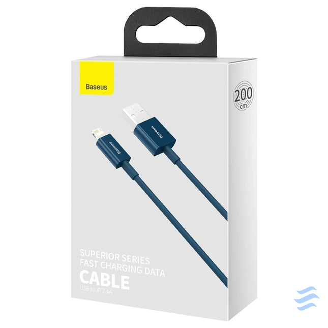 Baseus Superior Series Cable USB to iP 2.4A 2m (blue) USB to Lightning