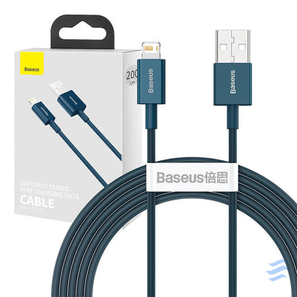 Baseus Superior Series Cable USB to iP 2.4A 2m (blue) USB to Lightning