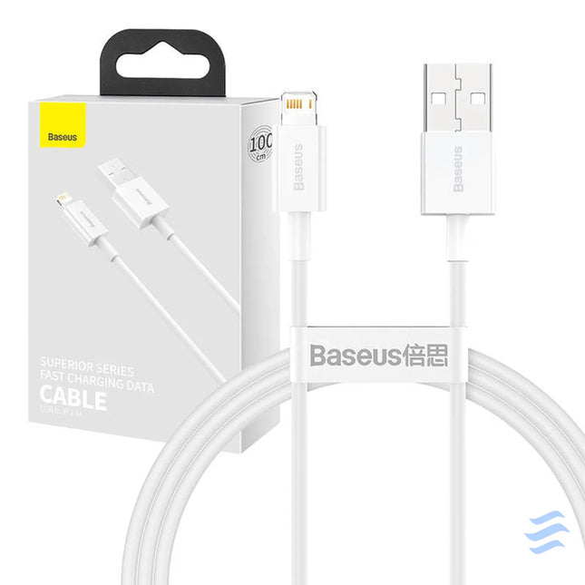 Baseus Superior Series Cable USB to Lightning 2.4A 1m (white) USB to Lightning