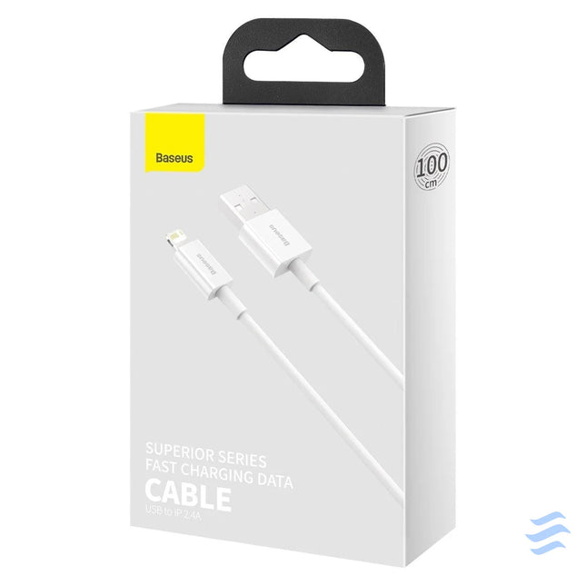 Baseus Superior Series Cable USB to Lightning 2.4A 1m (white) USB to Lightning