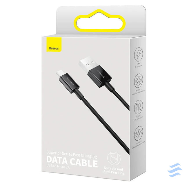 Baseus Superior Series Cable USB to micro USB 2A 2m (black) USB to Micro USB