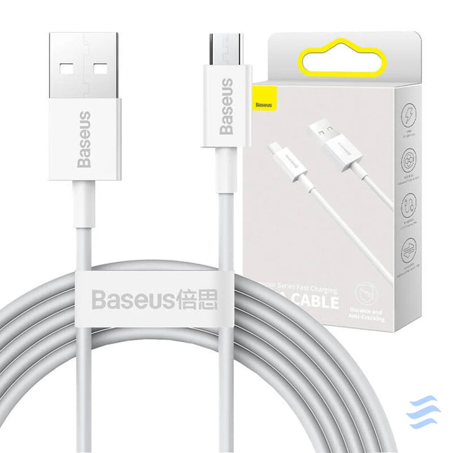 Baseus Superior Series Cable USB to micro USB 2A 2m (white) USB to Micro USB