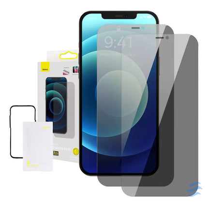 Baseus Tempered Glass 0.3mm (6.7inch) for iPhone 12 Pro Max (2pcs) For smartphones
