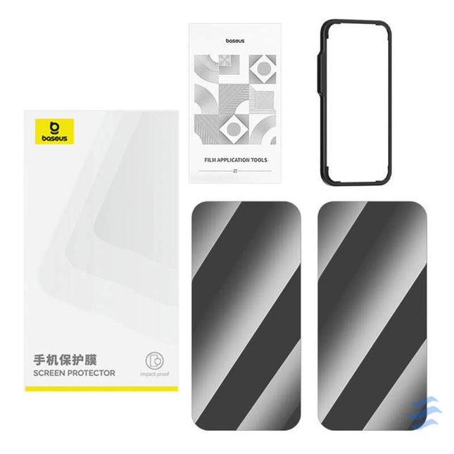 Baseus tempered glass Superior HD for iP 11Pro Max/XS Max + 2xcleaning kit and EasyStick For smartphones