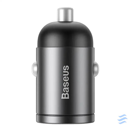 Baseus Tiny Star Mini Quick Charge Car Charger USB Port 30W Grey Car chargers