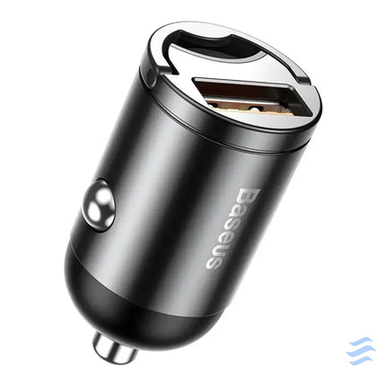 Baseus Tiny Star Mini Quick Charge Car Charger USB Port 30W Grey Car chargers