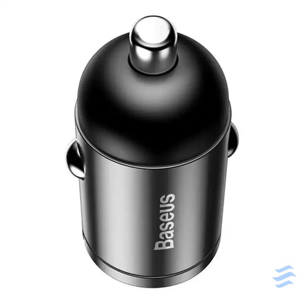 Baseus Tiny Star Mini Quick Charge Car Charger USB Port 30W Grey Car chargers