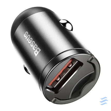 Baseus Tiny Star Mini Quick Charge Car Charger USB Port 30W Grey Car chargers