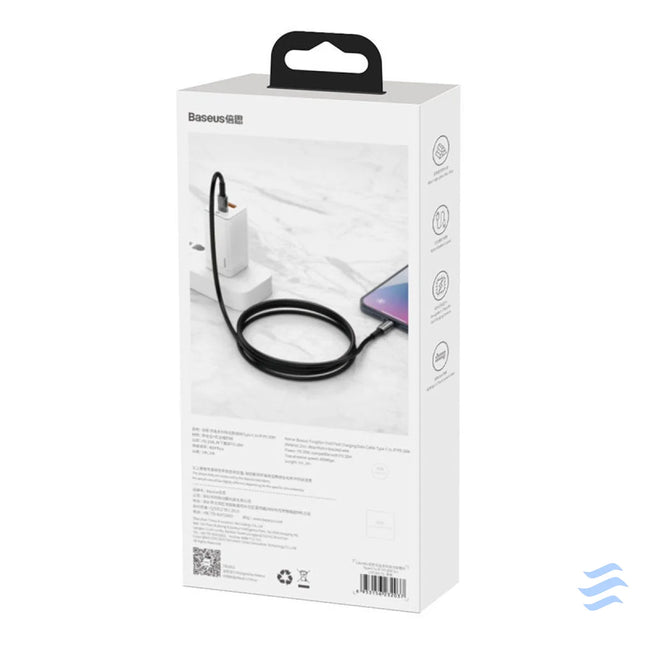 Baseus Tungsten Gold Cable Type C to Type C 100W 1m (black) USB C to USB C