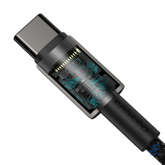 Baseus Tungsten Gold Cable Type C to Type C 100W 2m (black) USB C to USB C