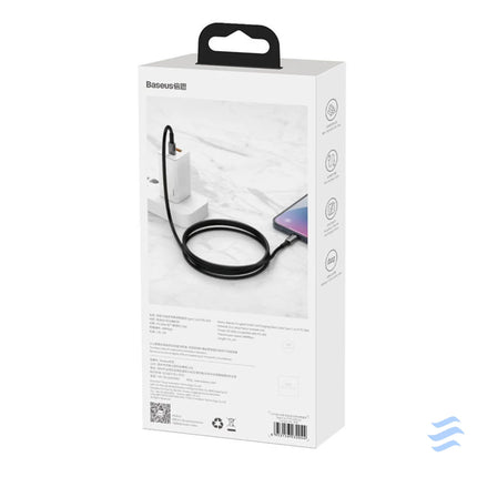 Baseus Tungsten Gold Cable Type C to iP PD 20W 2m (black) USB C to Lightning