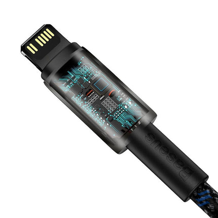 Baseus Tungsten Gold Cable Type C to iP PD 20W 2m (black) USB C to Lightning