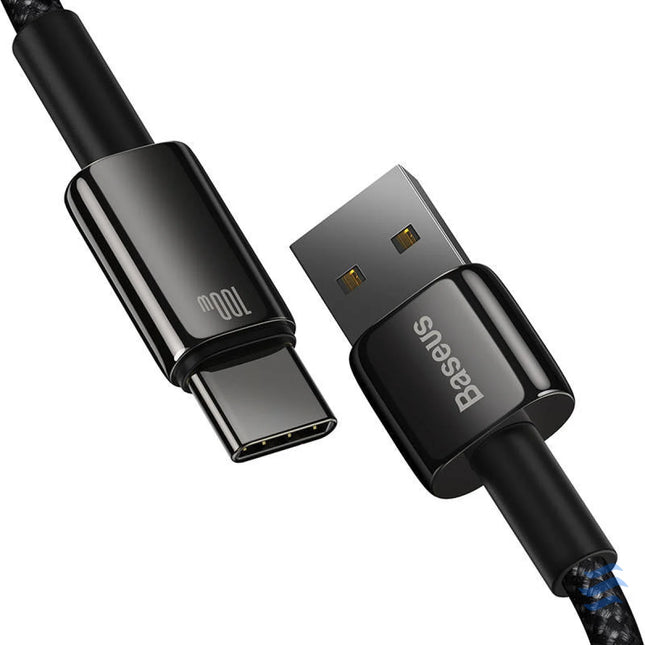 Baseus Tungsten Gold Cable USB to USB C 100W 1m (black) USB cables
