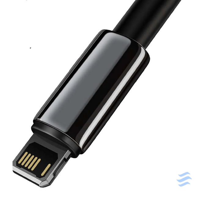 Baseus Tungsten Gold Cable USB to iP 2.4A 1m (black) USB to Lightning