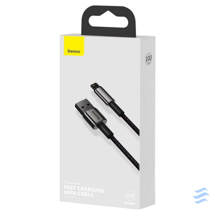 Baseus Tungsten Gold Cable USB to iP 2.4A 1m (black) USB to Lightning
