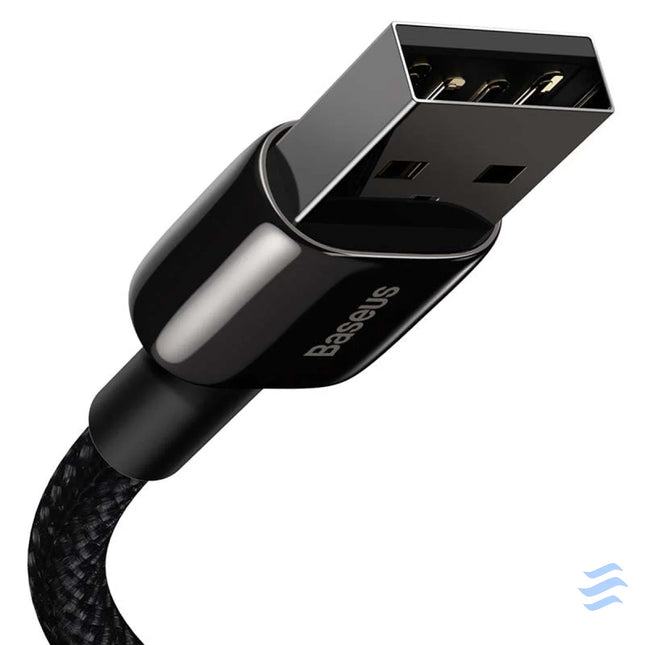 Baseus Tungsten Gold Cable USB to iP 2.4A 1m (black) USB to Lightning