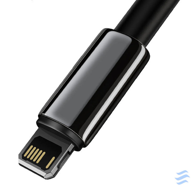 Baseus Tungsten Gold Cable USB to iP 2.4A 2m (black) USB to Lightning