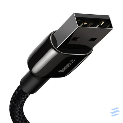 Baseus Tungsten Gold Cable USB to iP 2.4A 2m (black) USB to Lightning