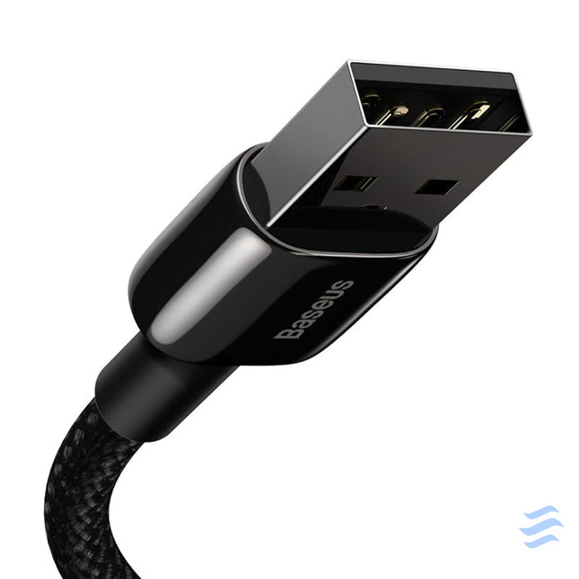 Baseus Tungsten Gold Cable USB to iP 2.4A 2m (black) USB to Lightning