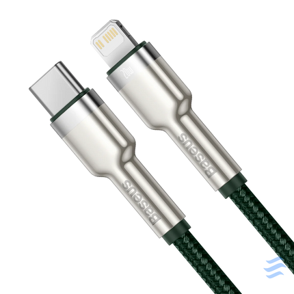 Baseus USB C cable for Lightning 2m (green) USB C to Lightning