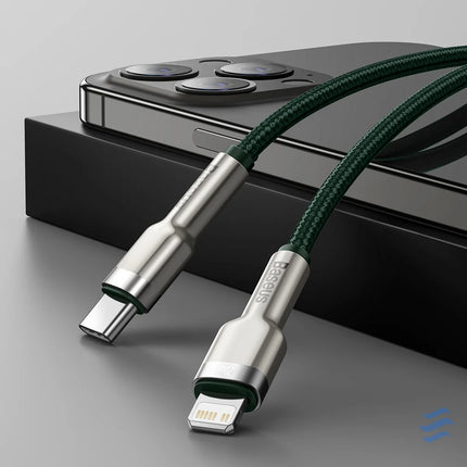 Baseus USB C cable for Lightning 2m (green) USB C to Lightning