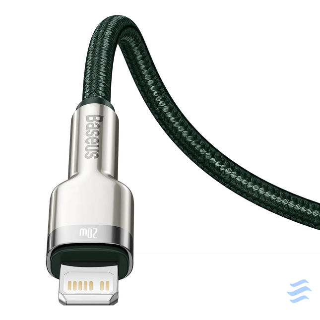Baseus USB C cable for Lightning 2m (green) USB C to Lightning