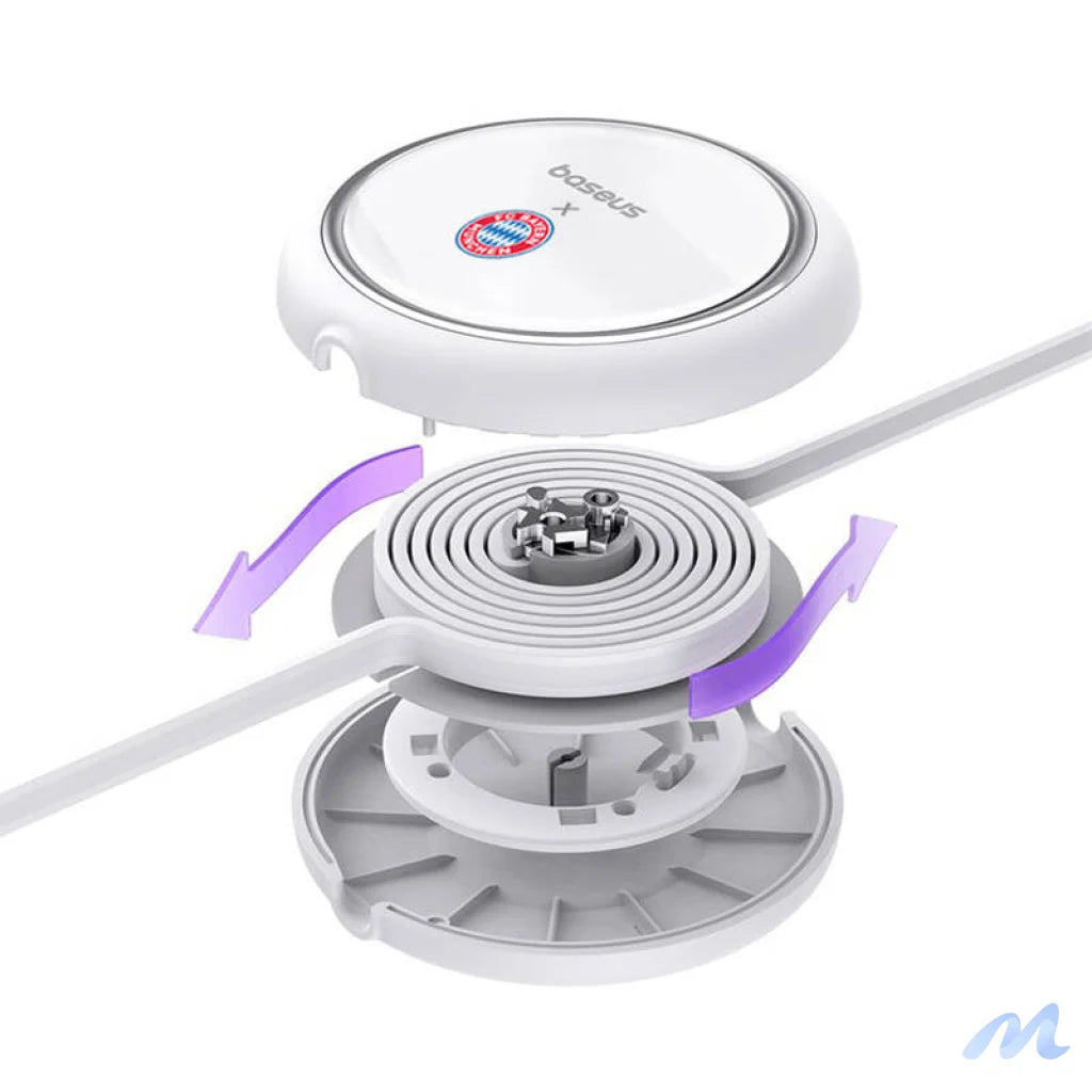 Baseus USB-C to USB-C 100W Charging Cable (White) Bayern Edition