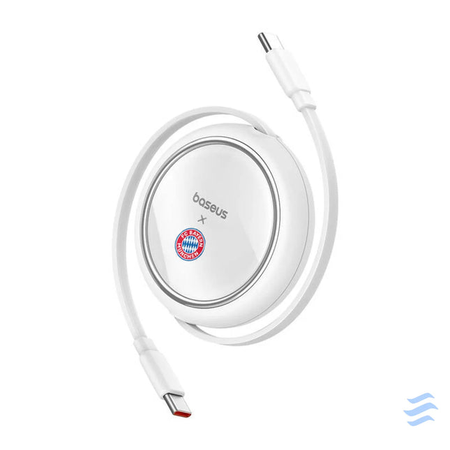 Baseus USB C to USB C 100W Charging Cable (White) Bayern Edition USB cables