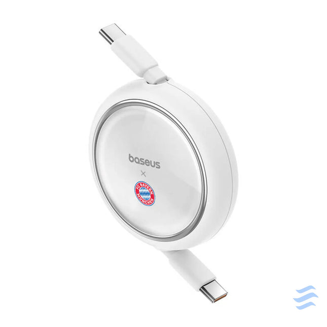 Baseus USB C to USB C 100W Charging Cable (White) Bayern Edition USB cables