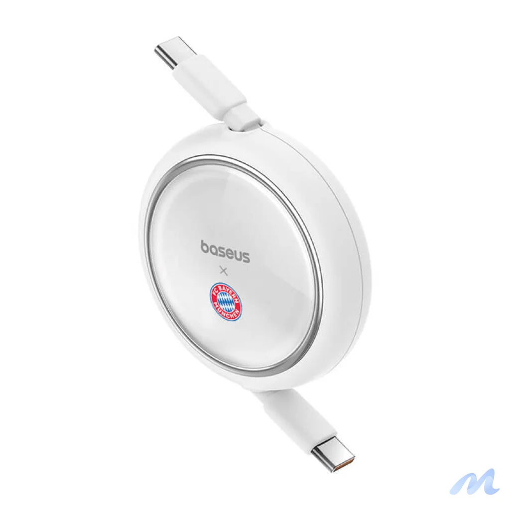Baseus USB-C to USB-C 100W Charging Cable (White) Bayern Edition