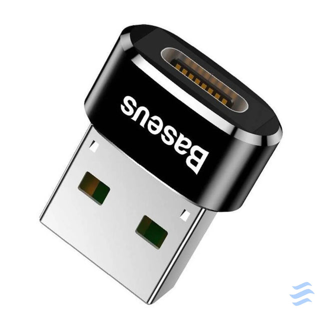 Baseus USB C to USB A adapter 3A (Black) Adapters connectors and converters