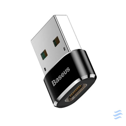 Baseus USB C to USB A adapter 3A (Black) Adapters connectors and converters