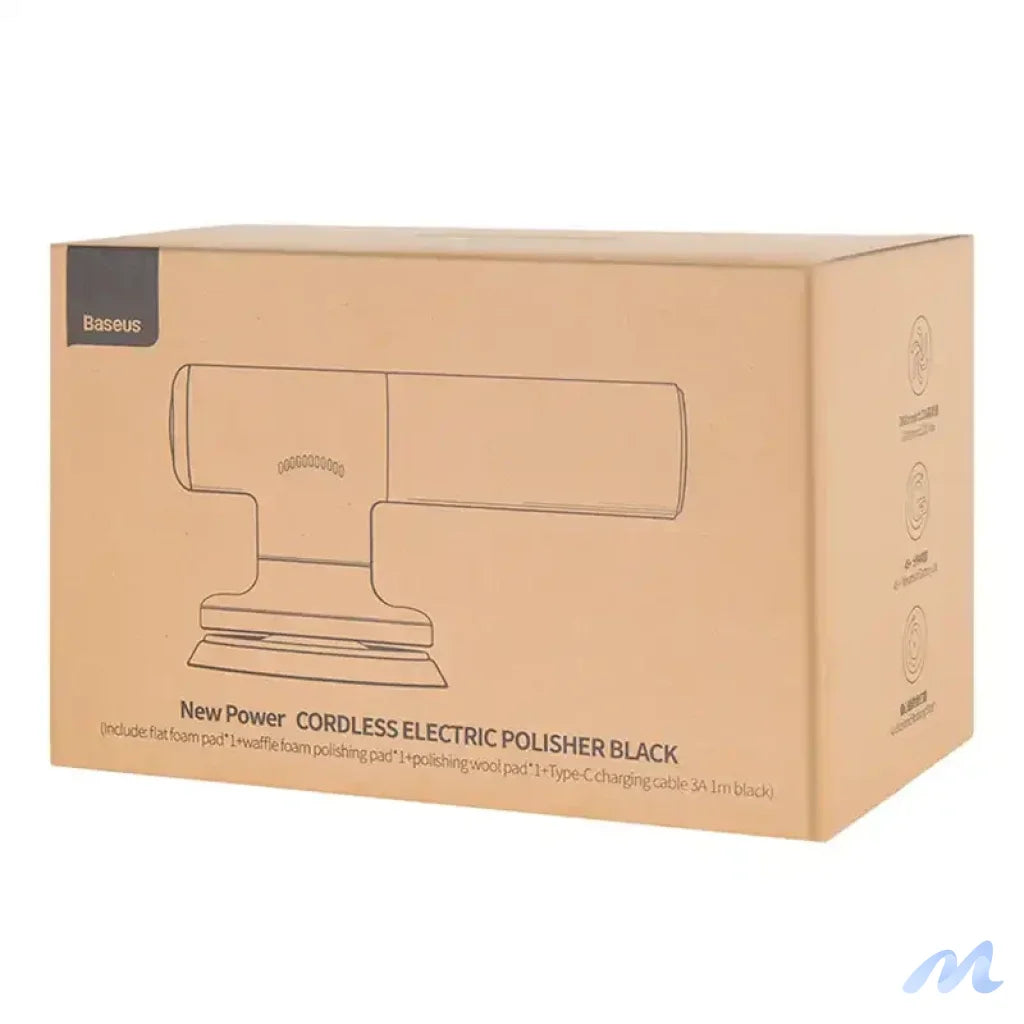 Baseus wireless electric polisher (black)