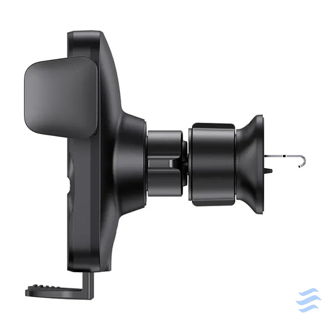 Baseus Wisdom Wireless Charging Air vent Electric Car Phone Holder (black) Phone holders