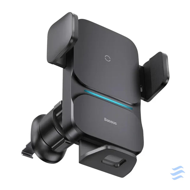 Baseus Wisdom Wireless Charging Air vent Electric Car Phone Holder (black) Phone holders
