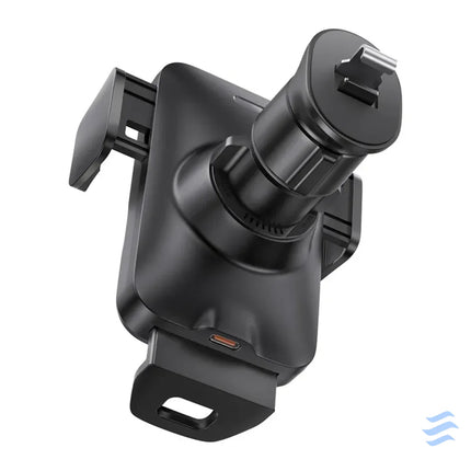 Baseus Wisdom Wireless Charging Air vent Electric Car Phone Holder (black) Phone holders