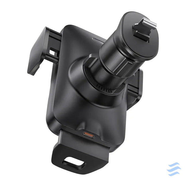 Baseus Wisdom Wireless Charging Air vent Electric Car Phone Holder (black) Phone holders