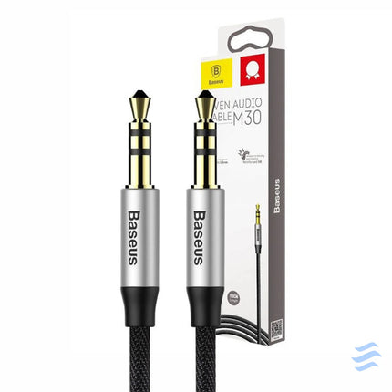 Baseus Yiven Audio Cable Cable 3.5 male Audio M30 1.5M Silver + Black Audio cables