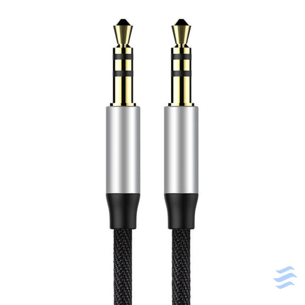 Baseus Yiven Audio Cable Cable 3.5 male Audio M30 1.5M Silver + Black Audio cables