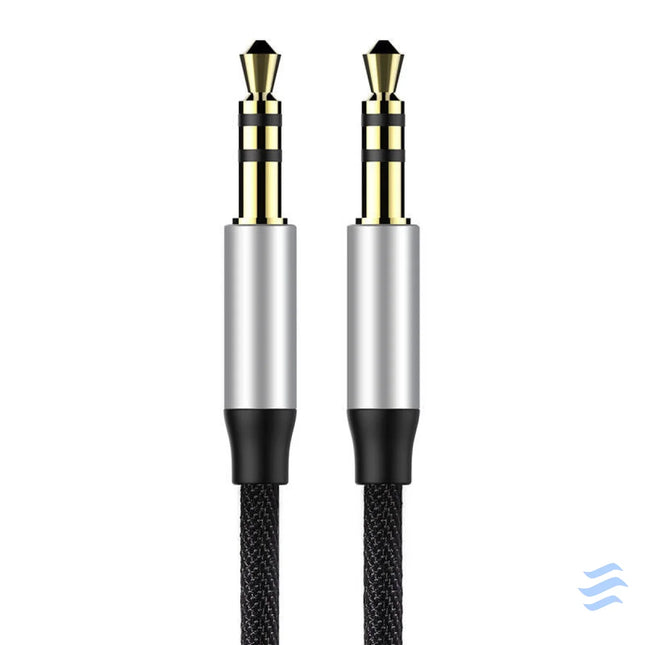 Baseus Yiven Audio Cable Cable 3.5 male Audio M30 1.5M Silver + Black Audio cables