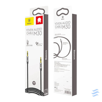 Baseus Yiven Audio Cable Cable 3.5 male Audio M30 1.5M Silver + Black Audio cables
