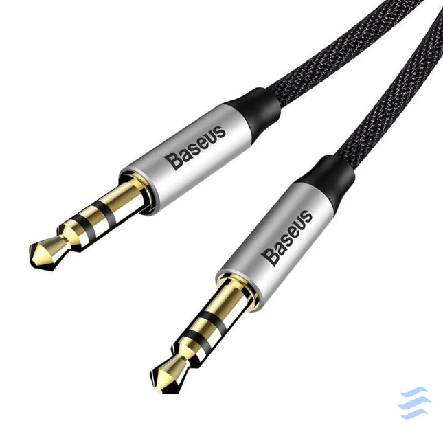 Baseus Yiven Audio Cable Cable 3.5 male Audio M30 1.5M Silver + Black Audio cables