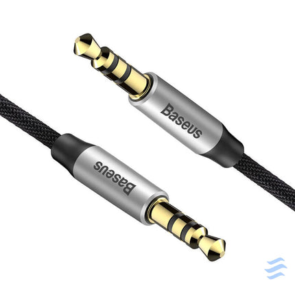 Baseus Yiven Audio Cable Cable 3.5 male Audio M30 1.5M Silver + Black Audio cables