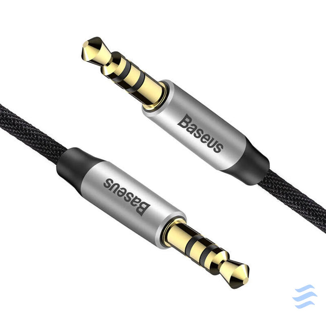 Baseus Yiven Audio Cable Cable 3.5 male Audio M30 1.5M Silver + Black Audio cables