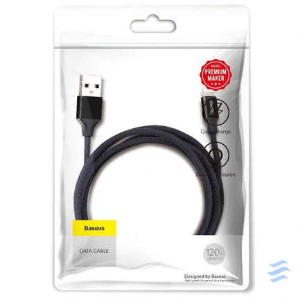 Baseus Yiven Lightning Cable 120cm 2A Black USB to Lightning