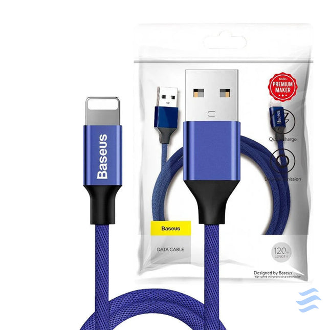Baseus Yiven Lightning Cable 120cm 2A (Blue) USB to Lightning