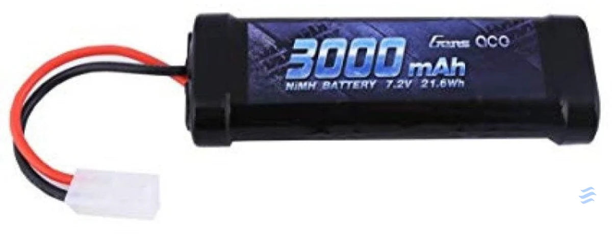 Battery Gens Ace 3000mAh 7,2V NiMH Tamiya Lithium and NiMH