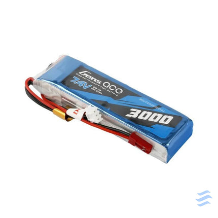 Battery Gens Ace 3000mAh 7.4V 1C 2S1P LiPo Lithium and NiMH