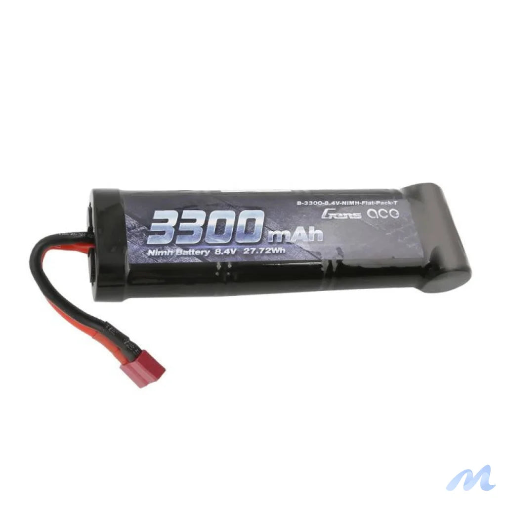 Battery Gens Ace 3300mAh 8,4V NiMH Flat T Plug