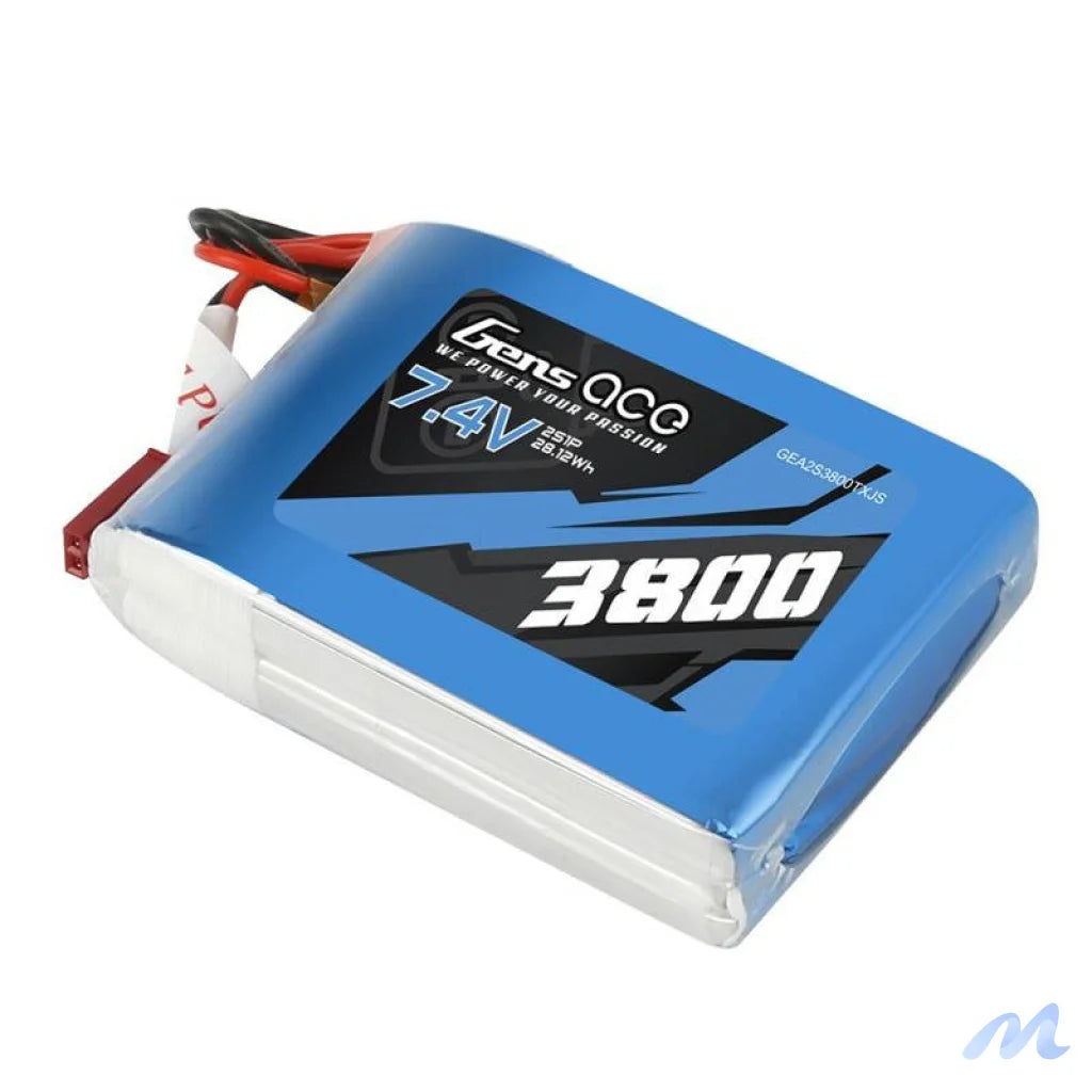 Battery Gens Ace 3800mAh 7.4V 1C 2S1P do Taranis Q X7